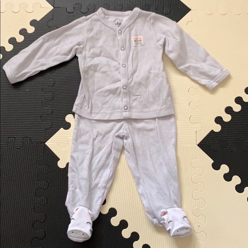 NWOT Two Piece PJs Size 3-6 month